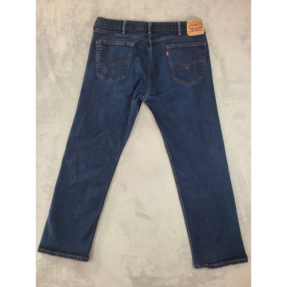 Levi's 505 Jeans Men's 38x30 Blue Denim Regular Fit‎ Dark Wash